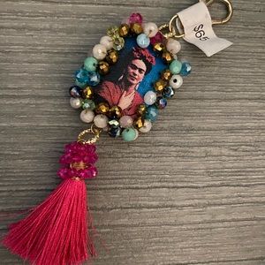 Frida handmade key chain